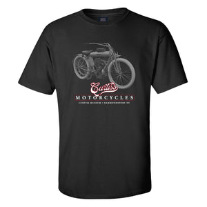 Curtiss Motorcycle 1 Cylinder T-Shirt