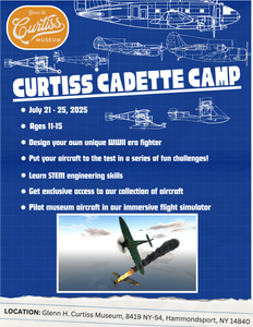 Curtiss Cadette Camp, July 21-25 2025