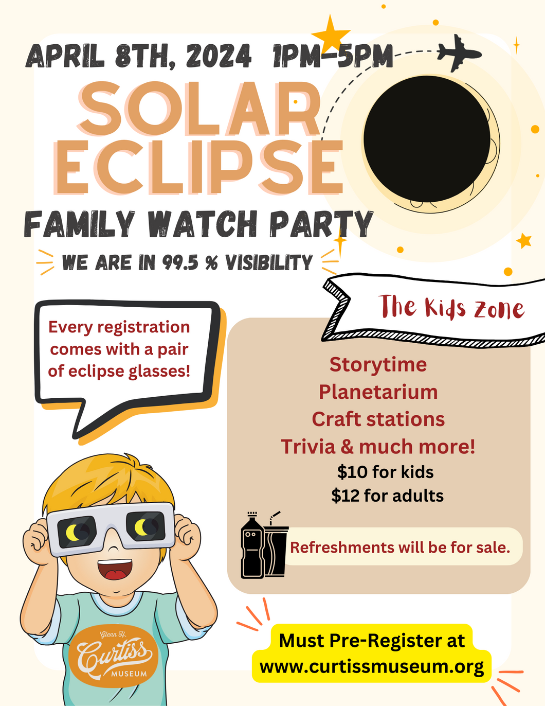Eclipse Family Day  Registration