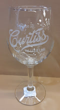 Load image into Gallery viewer, Curtiss Museum Wine Glass- 11 oz