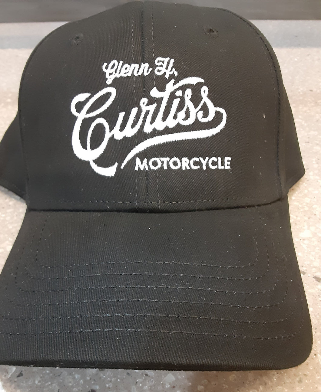 Curtiss Motorcycle Embroidered Hat