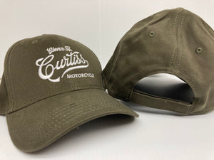 Curtiss Motorcycle Embroidered Hat