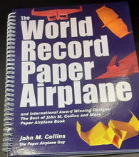Load image into Gallery viewer, The World Record Paper Airplane Book
