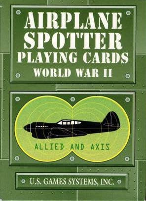 WWII Airplane Spotter Playing Cards