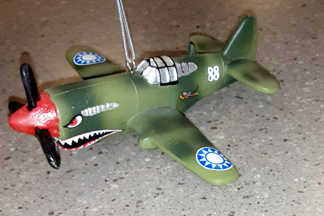 P-40 Flying Tigers Christmas Ornament